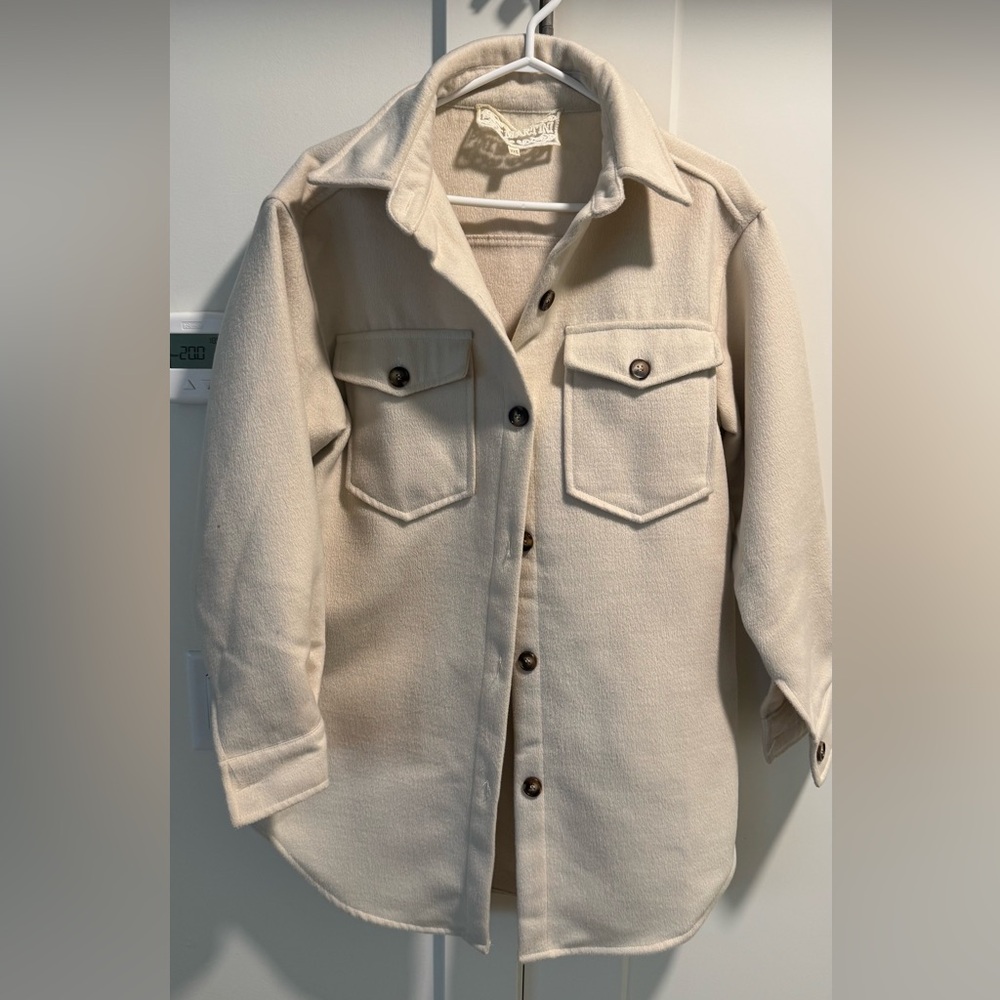Pink Martini Cream Utility Jacket